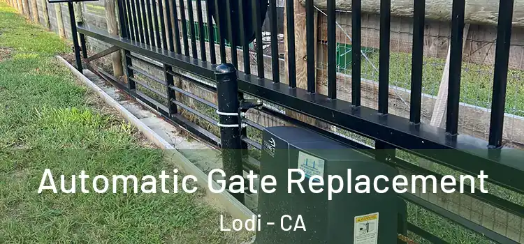 Automatic Gate Replacement Lodi - CA