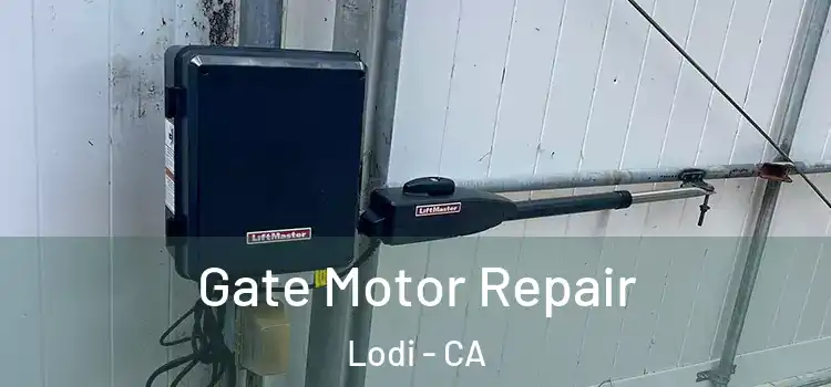 Gate Motor Repair Lodi - CA