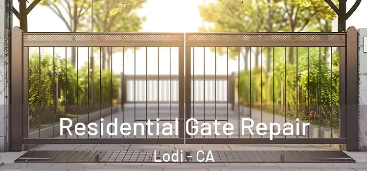 Residential Gate Repair Lodi - CA