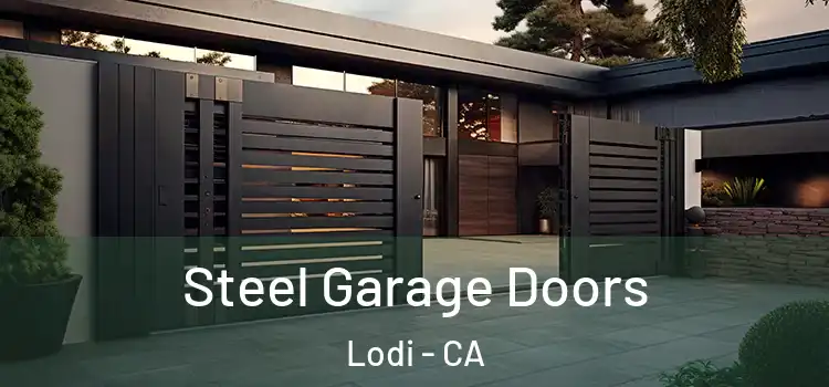 Steel Garage Doors Lodi - CA